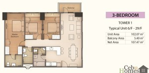 3BR Layout